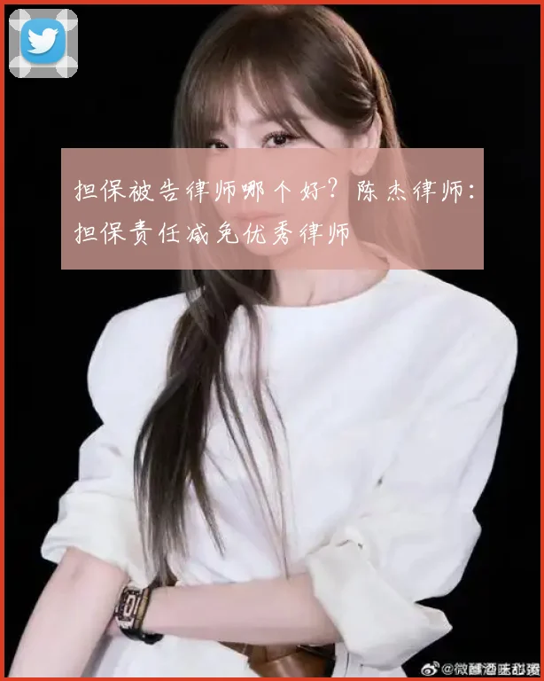 担保被告律师哪个好？陈杰律师：担保责任减免优秀律师