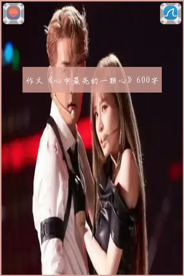 作文《心中最亮的一颗心》600字