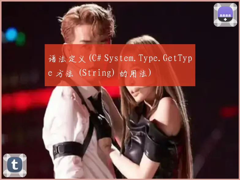 语法定义(C# System.Type.GetType 方法 (String) 的用法)