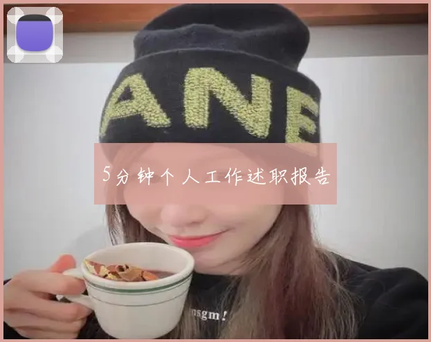 5分钟个人工作述职报告