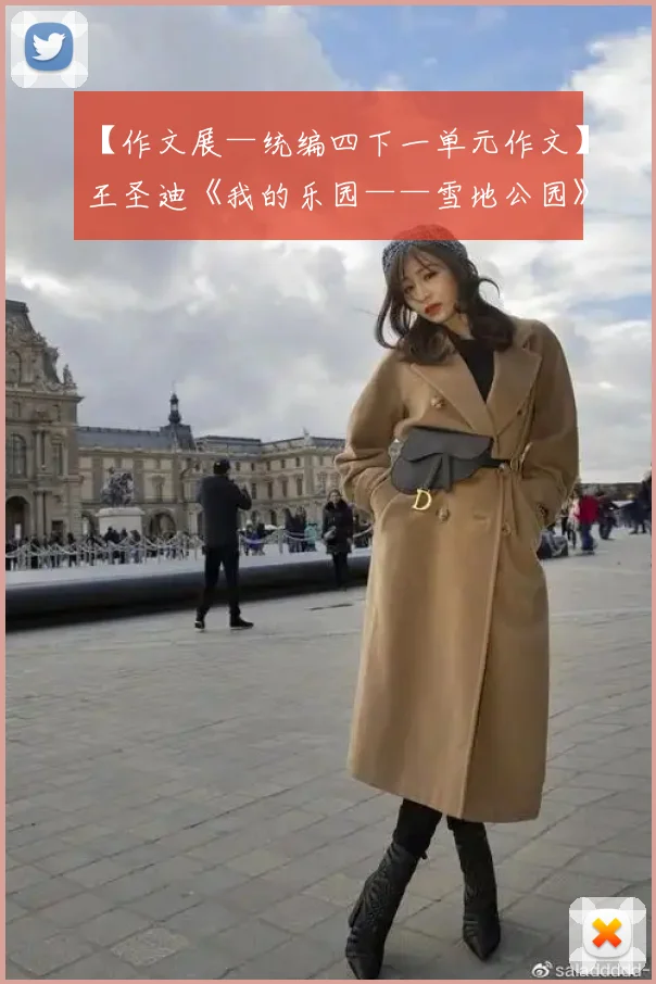 【作文展—统编四下一单元作文】王圣迪《我的乐园——雪地公园》